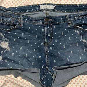 Torrid Skull Shorts